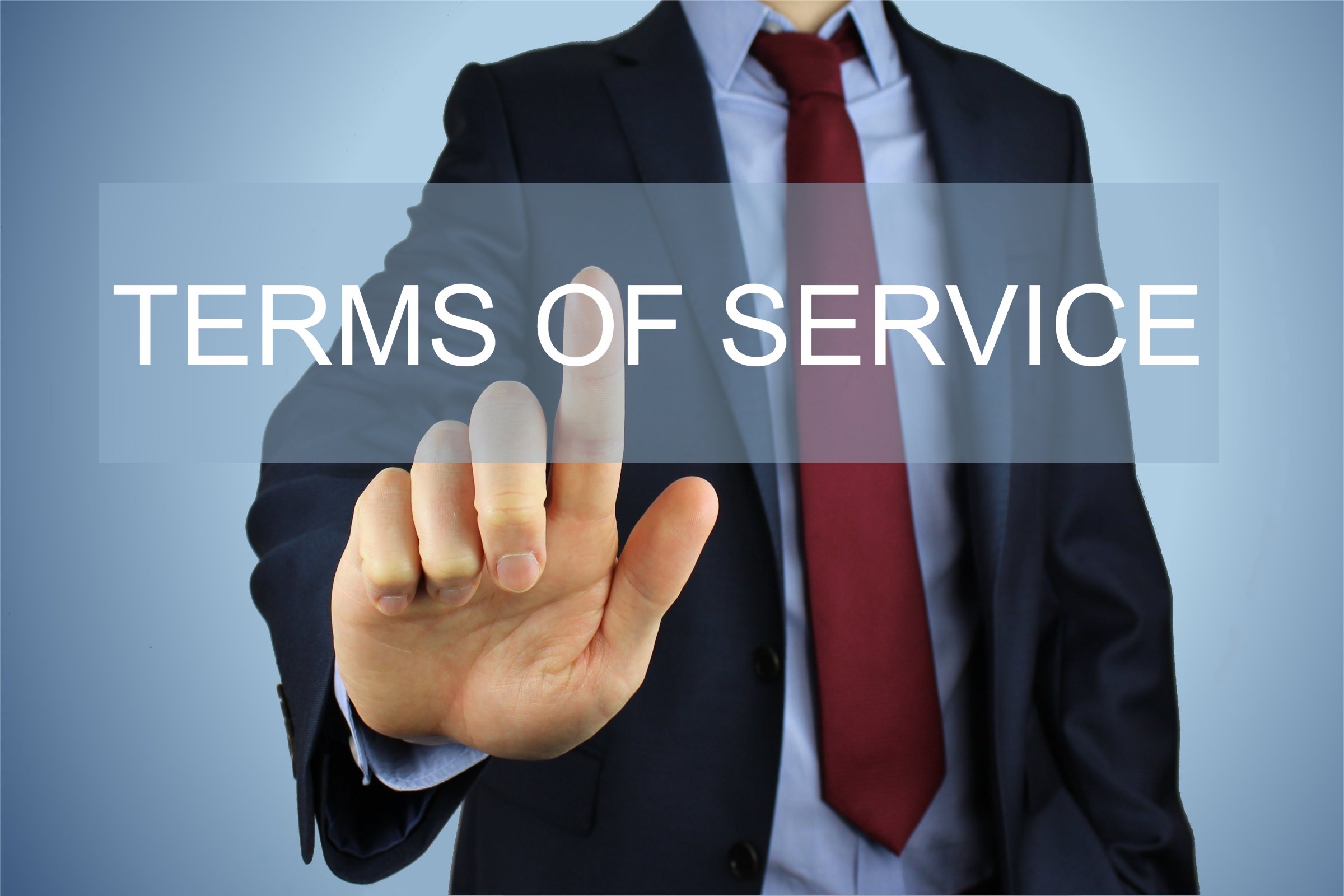 You should not claim to host or distribute illegal streams Terms of Service alone does not make illegal content legal